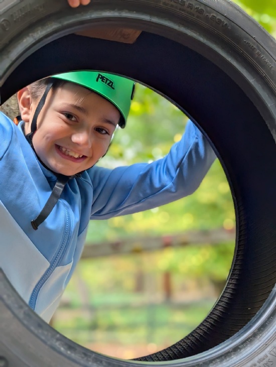 Year 5 adventure at Gilwell Park Day 1